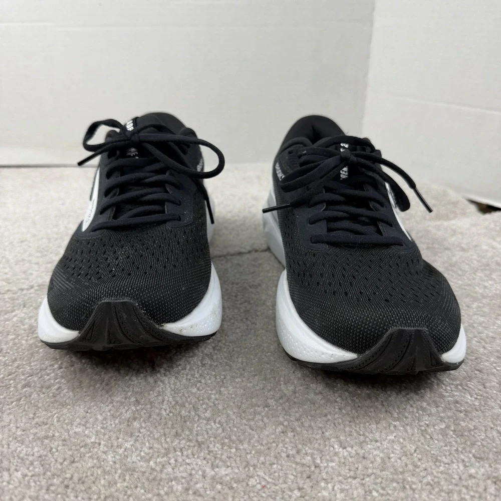 Size 9 -‎ Brooks Adrenaline GTS 24 - Black / White - Mens
